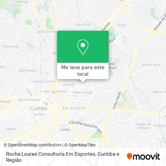Rocha Loures Consultoria Em Esportes mapa