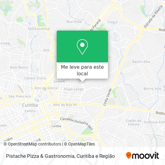 Pistache Pizza & Gastronomia mapa