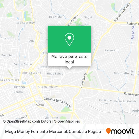 Mega Money Fomento Mercantil mapa