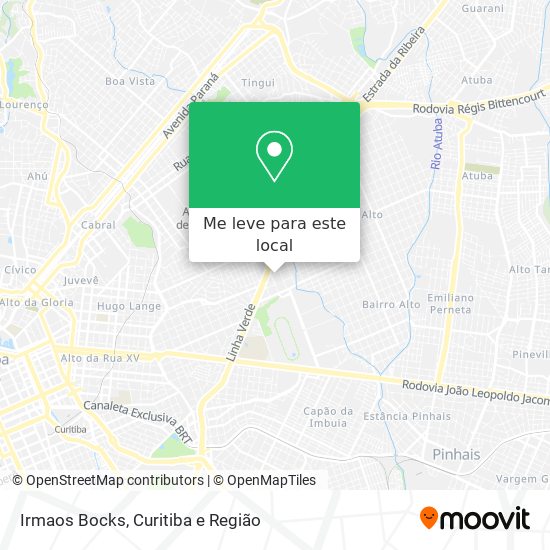 Irmaos Bocks mapa