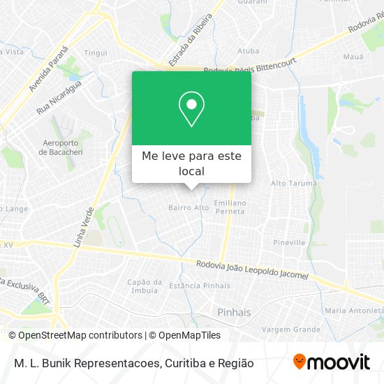 M. L. Bunik Representacoes mapa