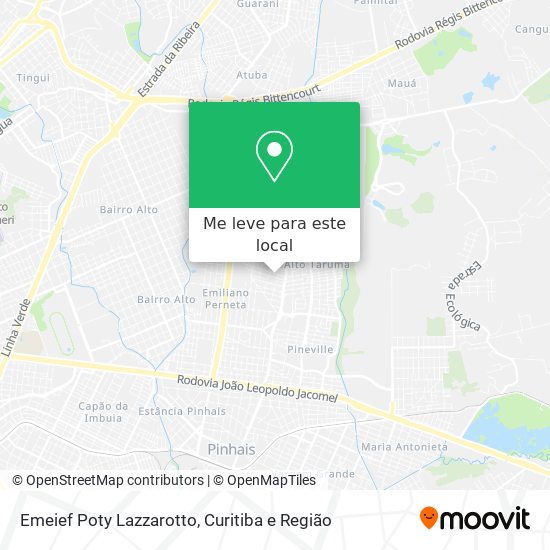 Emeief Poty Lazzarotto mapa