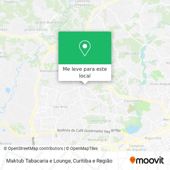 Maktub Tabacaria e Lounge mapa