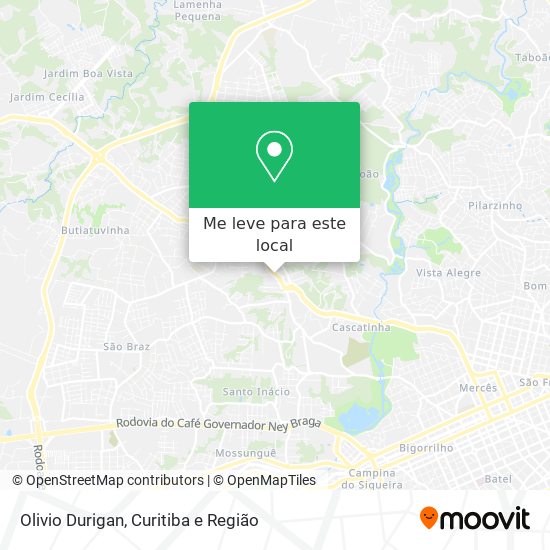 Olivio Durigan mapa