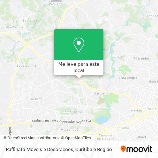 Raffinato Moveis e Decoracoes mapa