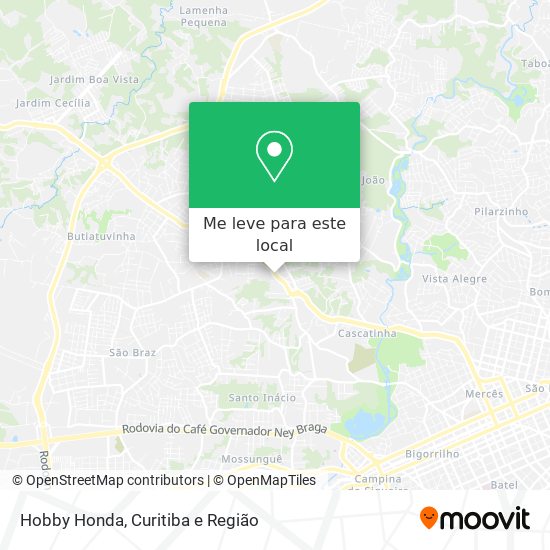 Hobby Honda mapa