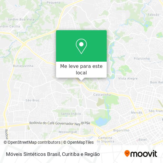 Móveis Sintéticos Brasil mapa