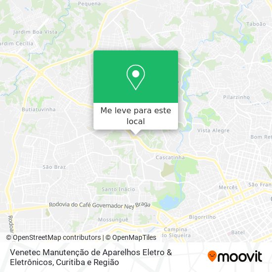 Venetec Manutenção de Aparelhos Eletro & Eletrônicos mapa