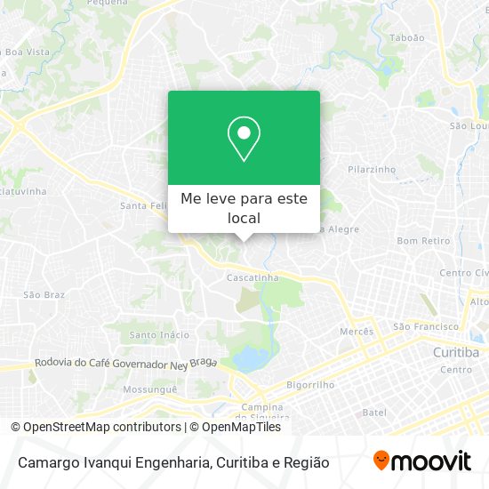 Camargo Ivanqui Engenharia mapa