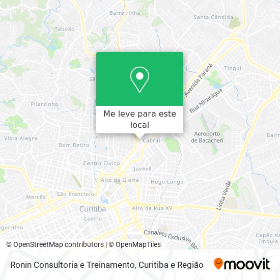 Ronin Consultoria e Treinamento mapa