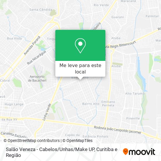 Salão Veneza - Cabelos / Unhas / Make UP mapa