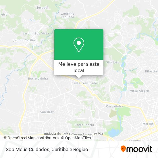 Sob Meus Cuidados mapa