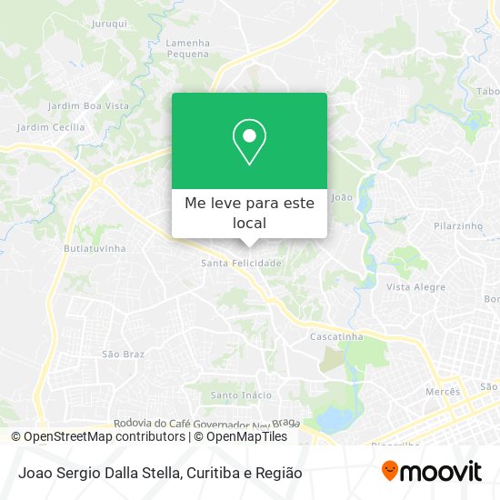 Joao Sergio Dalla Stella mapa