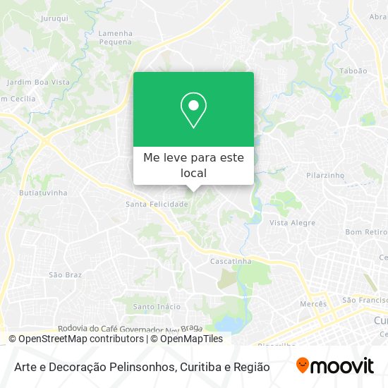 Arte e Decoração Pelinsonhos mapa