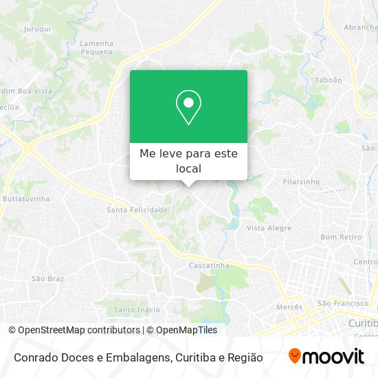 Conrado Doces e Embalagens mapa