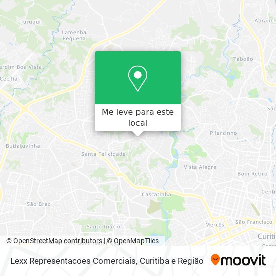 Lexx Representacoes Comerciais mapa