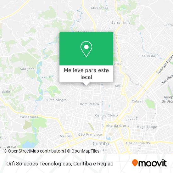 Orfi Solucoes Tecnologicas mapa