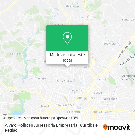Alvaro Kollross Assessoria Empresarial mapa