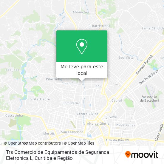 Trs Comercio de Equipamentos de Seguranca Eletronica L mapa