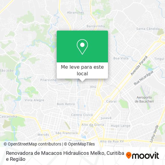 Renovadora de Macacos Hidraulicos Melko mapa