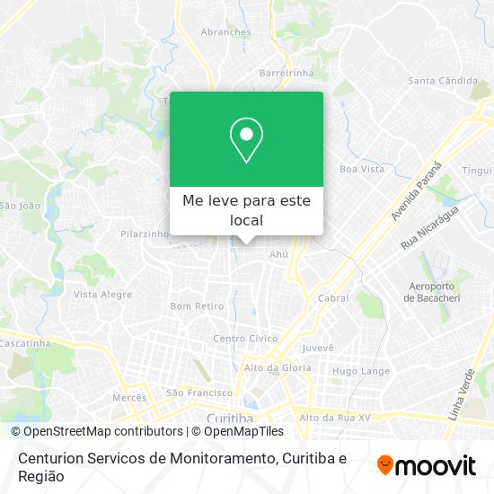 Centurion Servicos de Monitoramento mapa
