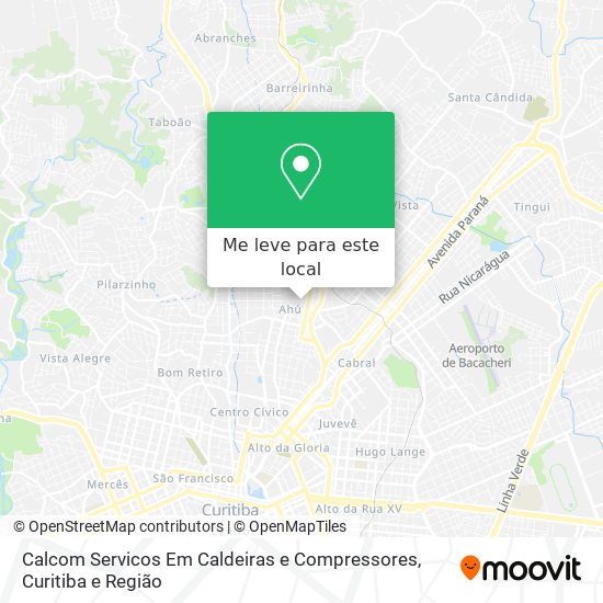 Calcom Servicos Em Caldeiras e Compressores mapa