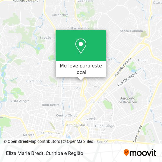 Eliza Maria Bredt mapa