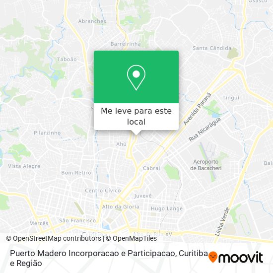 Puerto Madero Incorporacao e Participacao mapa