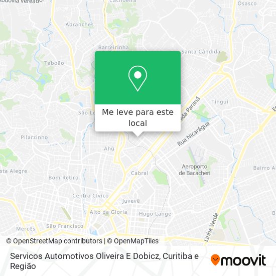 Servicos Automotivos Oliveira E Dobicz mapa