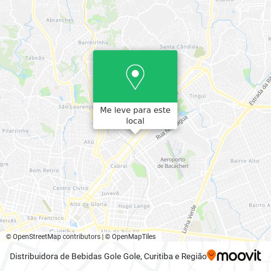 Distribuidora de Bebidas Gole Gole mapa