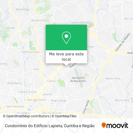Condomínio do Edifício Lapieta mapa