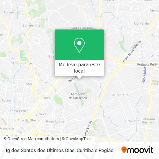 Ig dos Santos dos Últimos Dias mapa