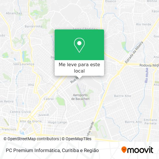 PC Premium Informática mapa