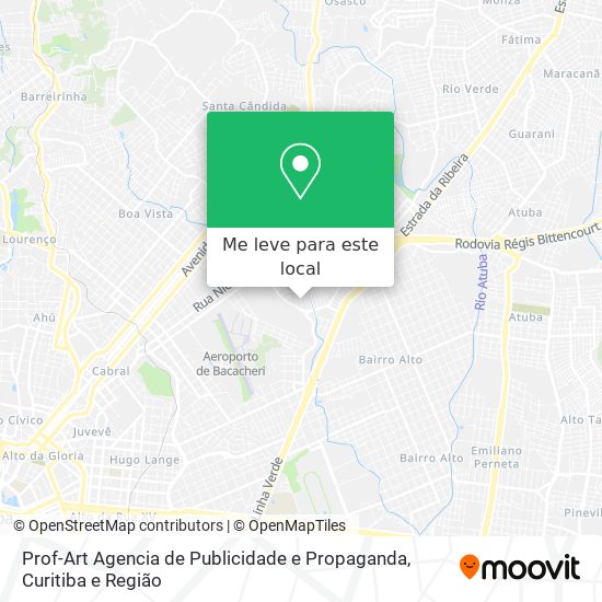 Prof-Art Agencia de Publicidade e Propaganda mapa