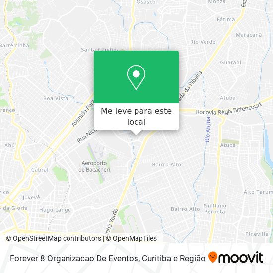 Forever 8 Organizacao De Eventos mapa