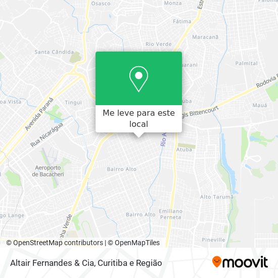Altair Fernandes & Cia mapa