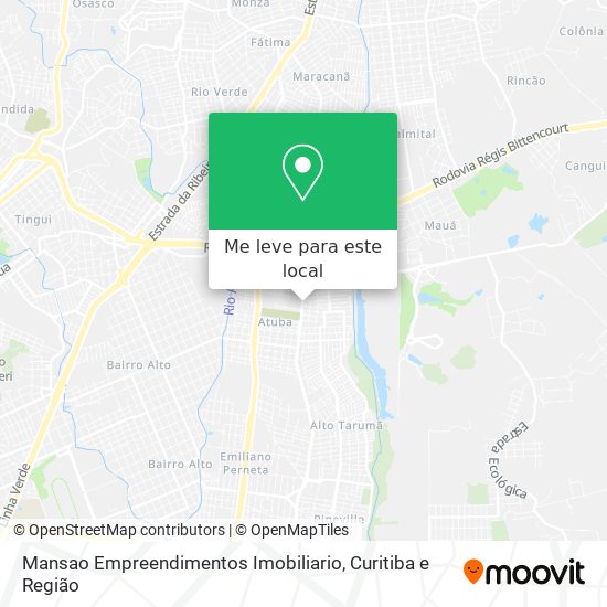 Mansao Empreendimentos Imobiliario mapa