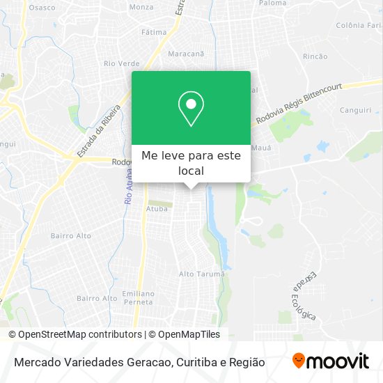 Mercado Variedades Geracao mapa