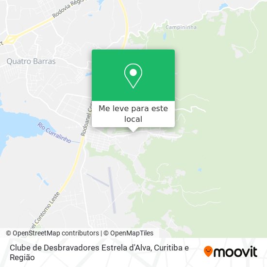 Clube de Desbravadores Estrela d'Alva mapa