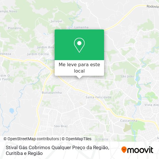Stival Gás Cobrimos Qualquer Preço da Região mapa