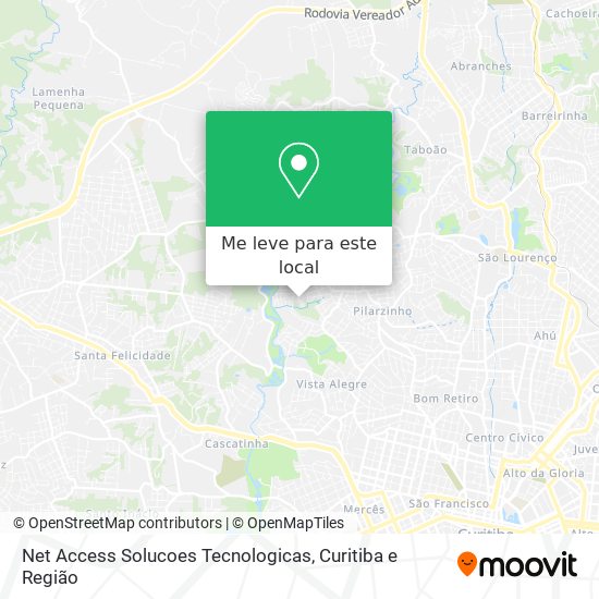 Net Access Solucoes Tecnologicas mapa