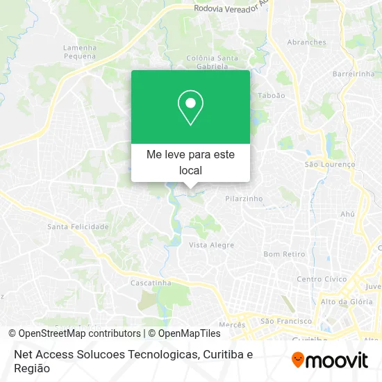 Net Access Solucoes Tecnologicas mapa