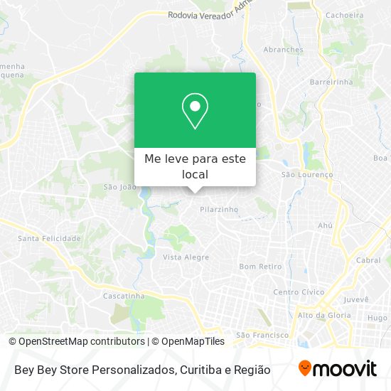 Bey Bey Store Personalizados mapa