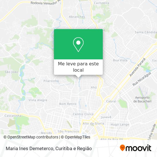 Maria Ines Demeterco mapa