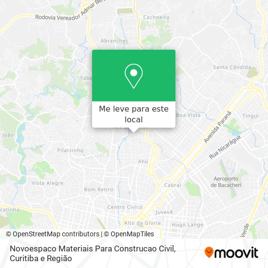 Novoespaco Materiais Para Construcao Civil mapa
