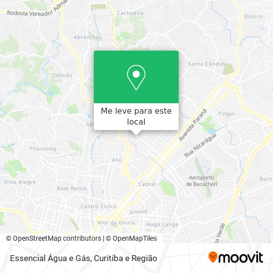 Essencial Água e Gás mapa