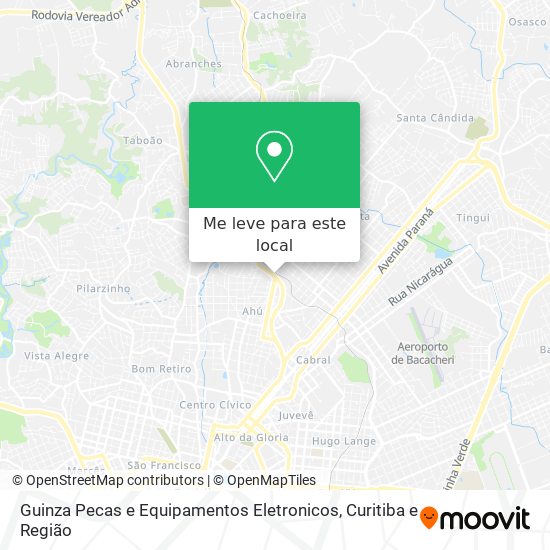 Guinza Pecas e Equipamentos Eletronicos mapa