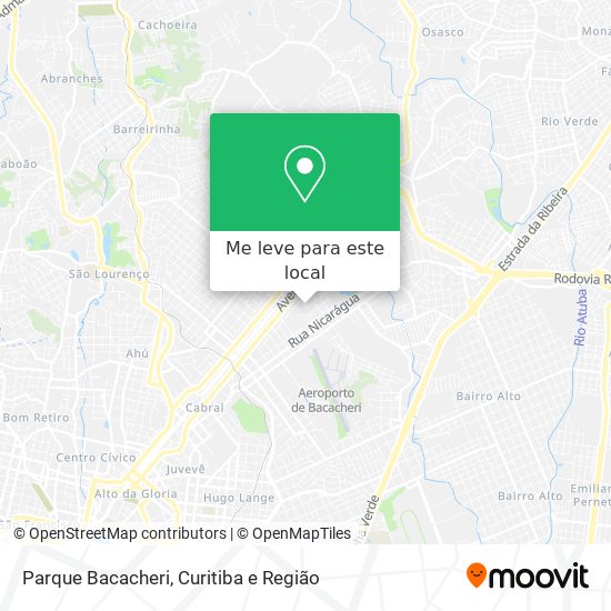 Parque Bacacheri mapa