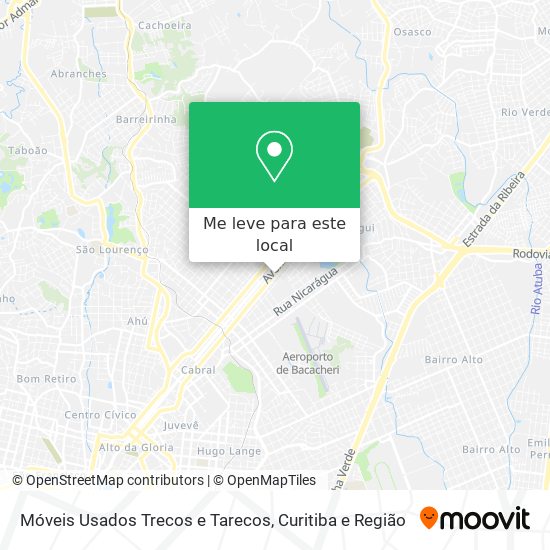 Móveis Usados Trecos e Tarecos mapa