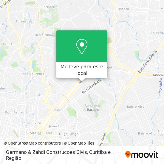 Germano & Zahdi Construcoes Civis mapa